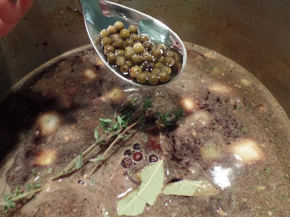 In Barolo geschmorte Rinderrolle (auch falsches Filet genannt)mit Polenta - Rezept - Bild Nr. 1057