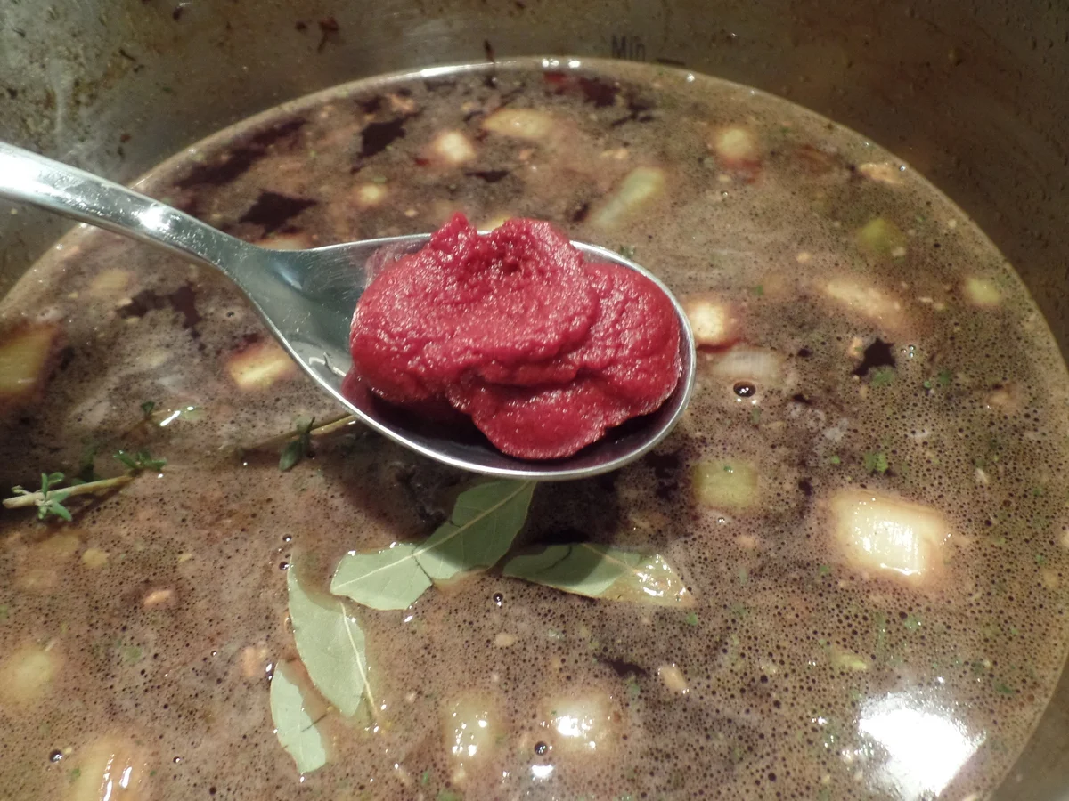 In Barolo geschmorte Rinderrolle (auch falsches Filet genannt)mit Polenta - Rezept - Bild Nr. 1058