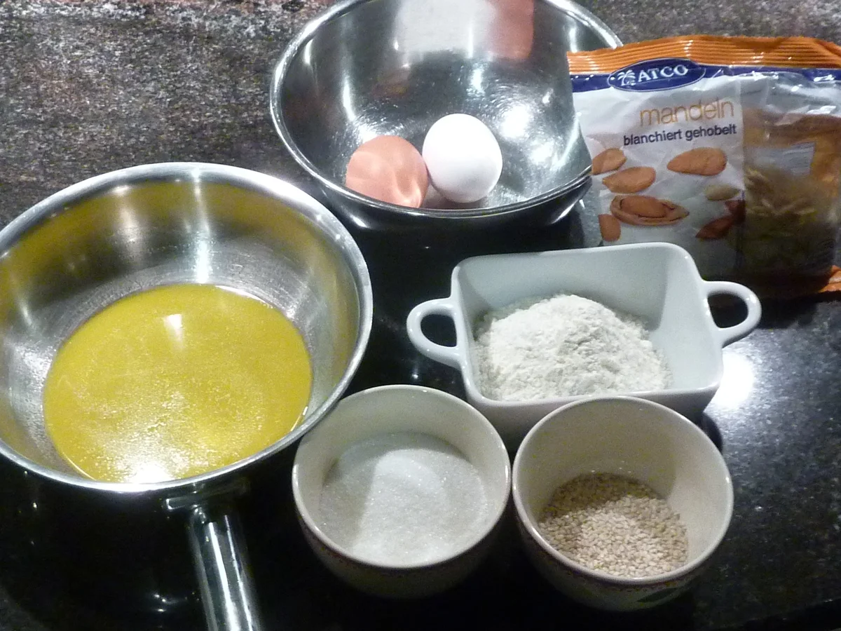 " Tuiles " Kekse ....auf Deutsch Dachziegel - Rezept - Bild Nr. 1050