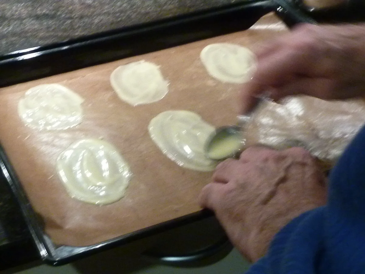 " Tuiles " Kekse ....auf Deutsch Dachziegel - Rezept - Bild Nr. 1056