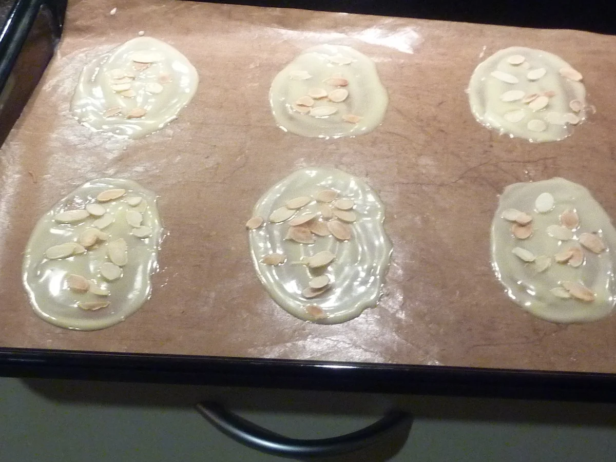 " Tuiles " Kekse ....auf Deutsch Dachziegel - Rezept - Bild Nr. 1058