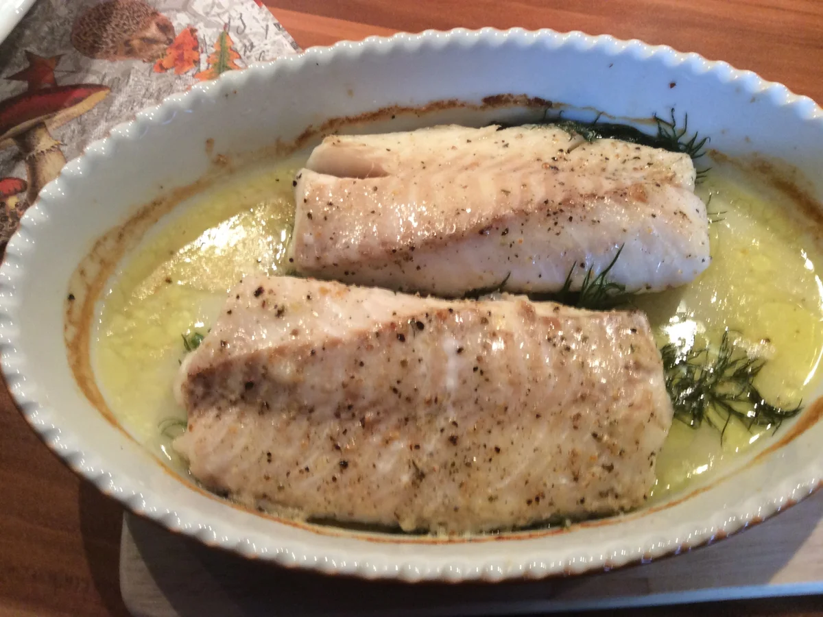 Rezept: Kabeljau mit Dillsoße Bild Nr. 1063 Kabeljau mit Dillsoße - Rezept - Bild Nr. 1063