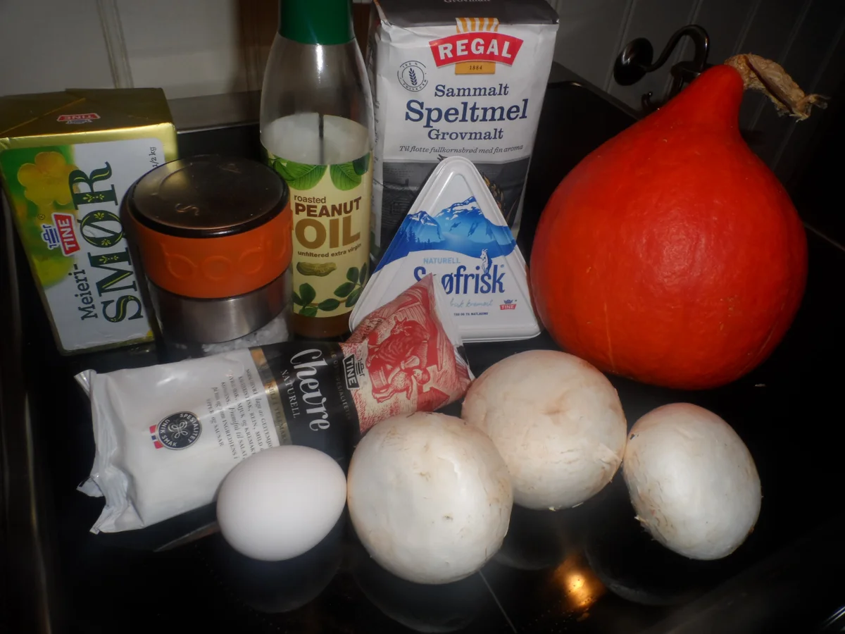 BiNe` S KÜRBIS - CHAMPIGNONTARTE - Rezept - Bild Nr. 1062