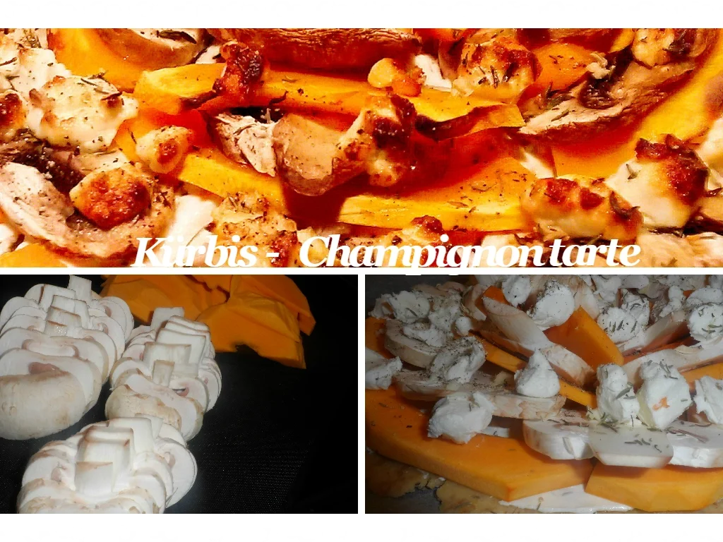 BiNe` S KÜRBIS - CHAMPIGNONTARTE - Rezept - Bild Nr. 1073
