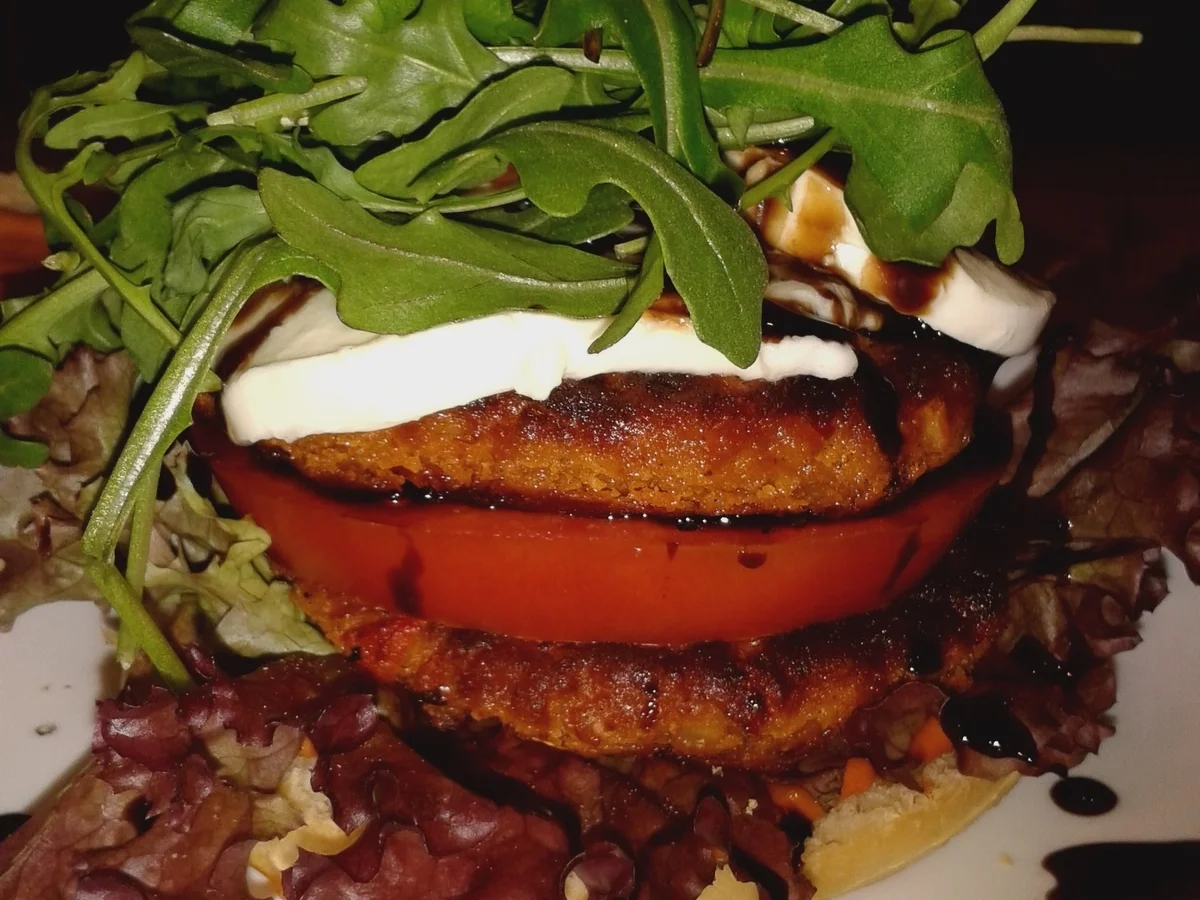 Slowfood-Burger Tricolore - Rezept