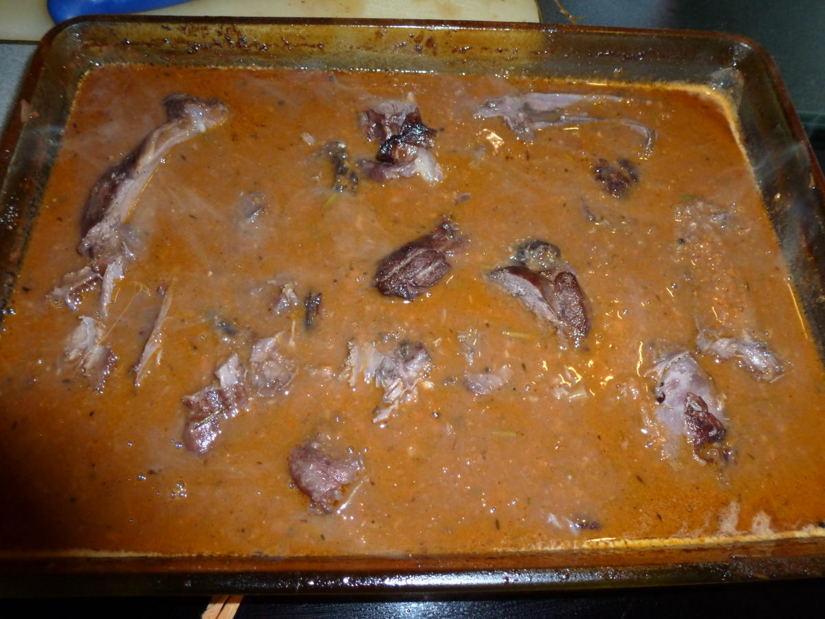 Sauerbraten von der Rehkeule, aus dem Backofen - Rezept - Bild Nr. 1073