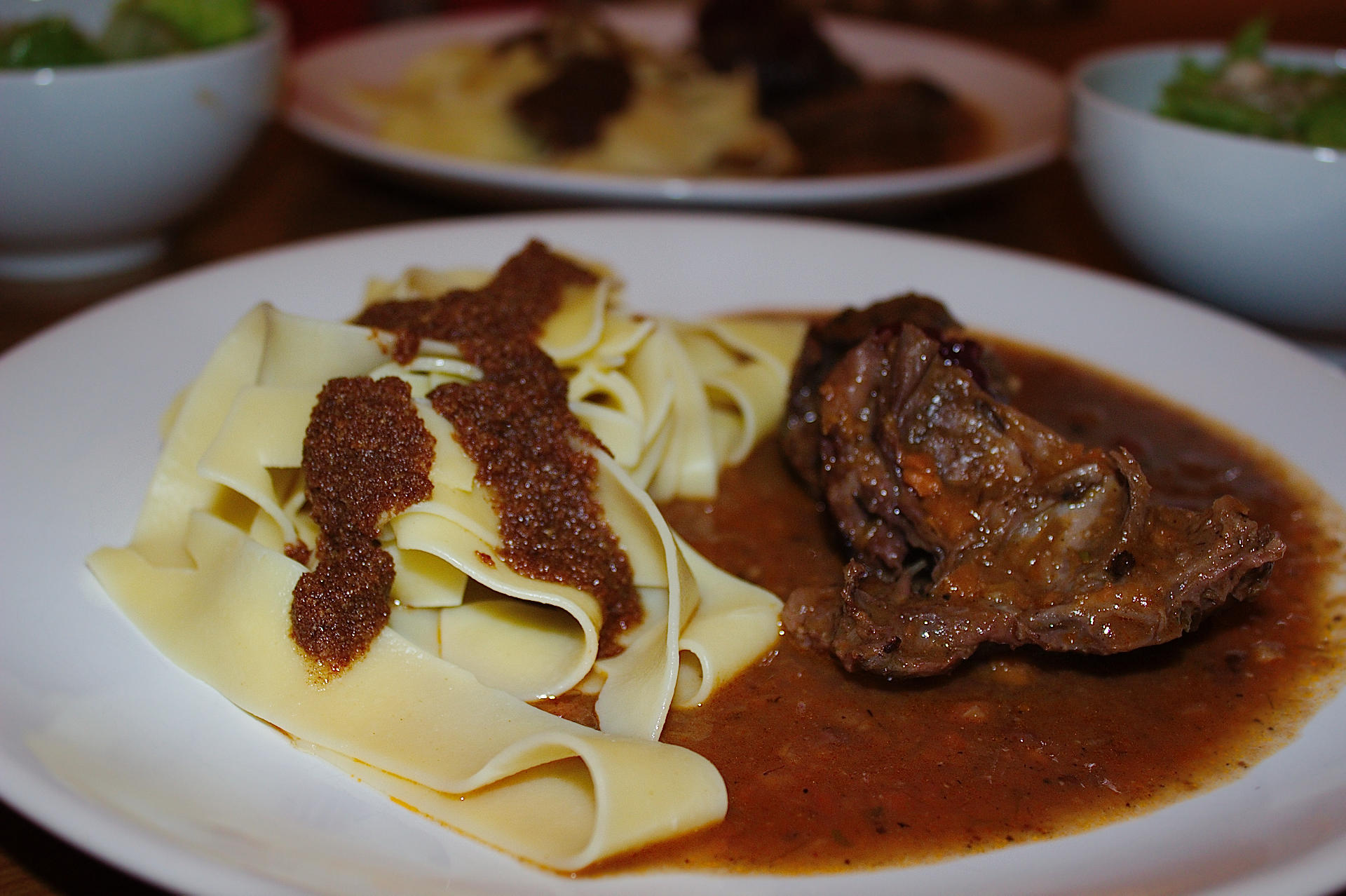 Bilder für Sauerbraten von der Rehkeule, aus dem Backofen - Rezept