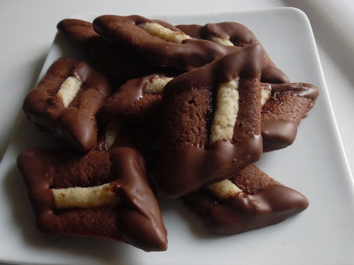 Schoko-Kokos-Rauten - Rezept