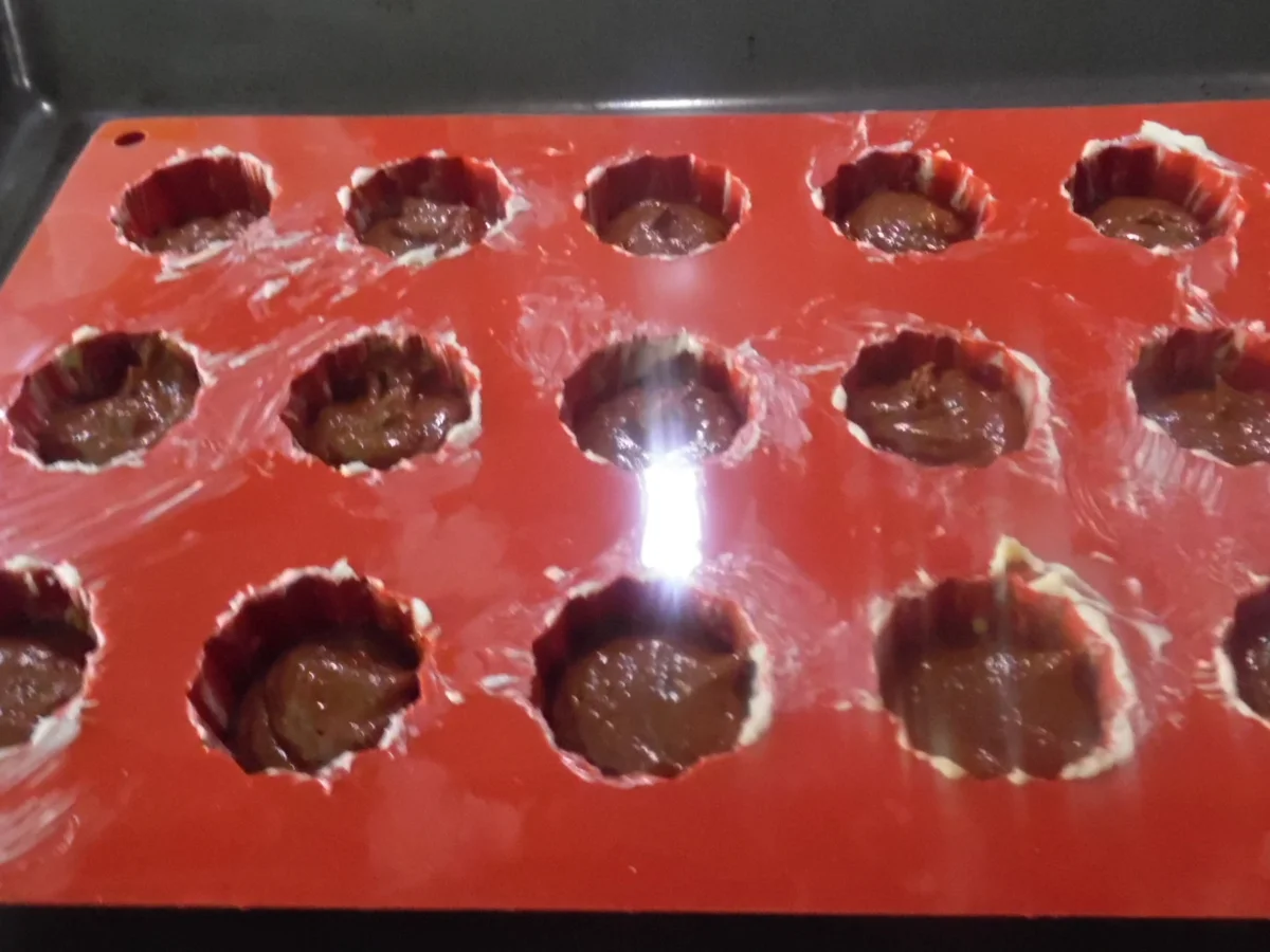 Mini-Brownie's mit Zimt-Schoko-Crisp-Decke - Rezept - Bild Nr. 1070