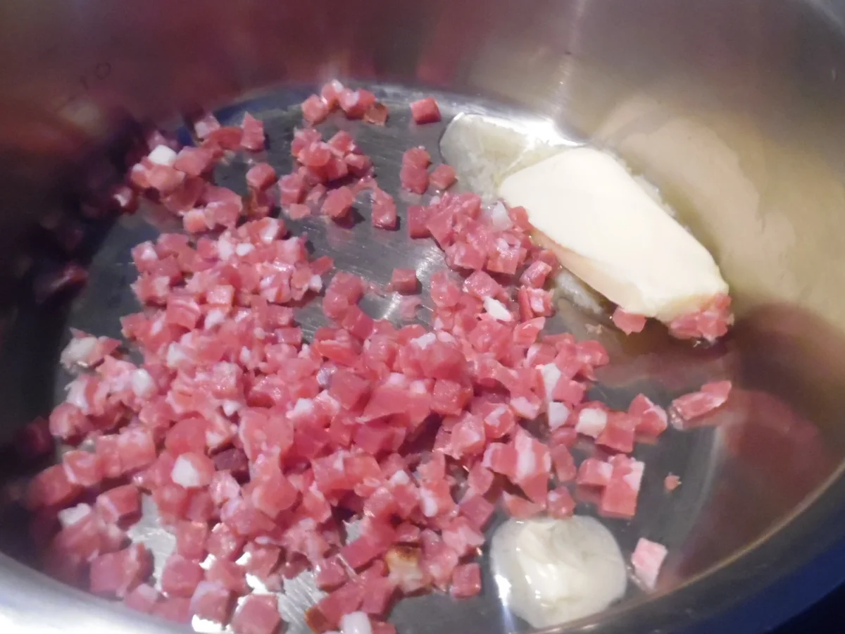 Rezept: Lammkeule mit Speckbohnen und Rosmarinkartoffeln Bild Nr. 1071 Lammkeule mit Speckbohnen und Rosmarinkartoffeln - Rezept - Bild Nr. 1071