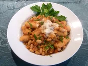 " Pasta e fasoi con salsicce " oder Pasta mit Böhnchen und Bratwürste - Rezept - Bild Nr. 1068