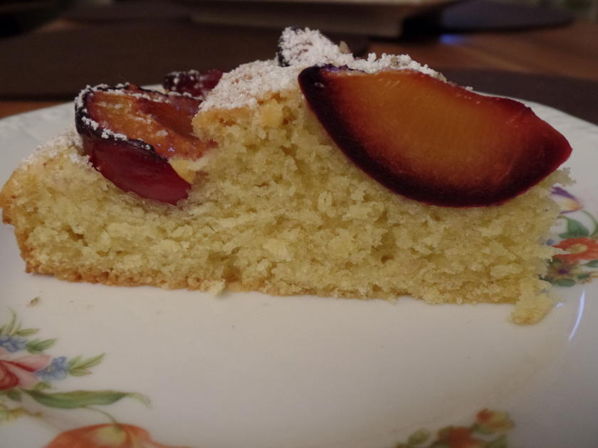 Kokos-Zwetschgen-Kuchen - einfach - von Sheeva1960