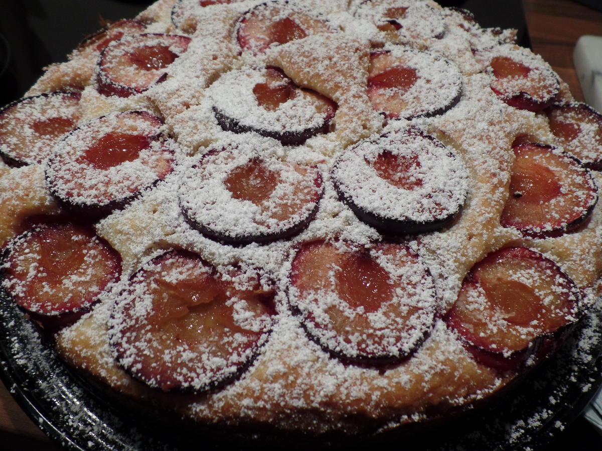 Kokos-Zwetschgen-Kuchen - Rezept - Bild Nr. 1102