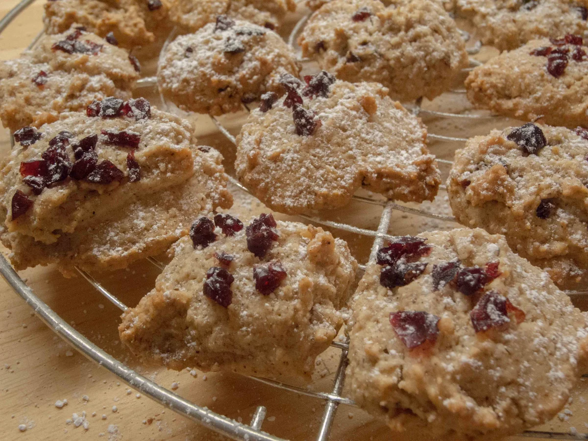 Plätzchen: Löffelkekese mit Cranberrys - Rezept - Bild Nr. 1143