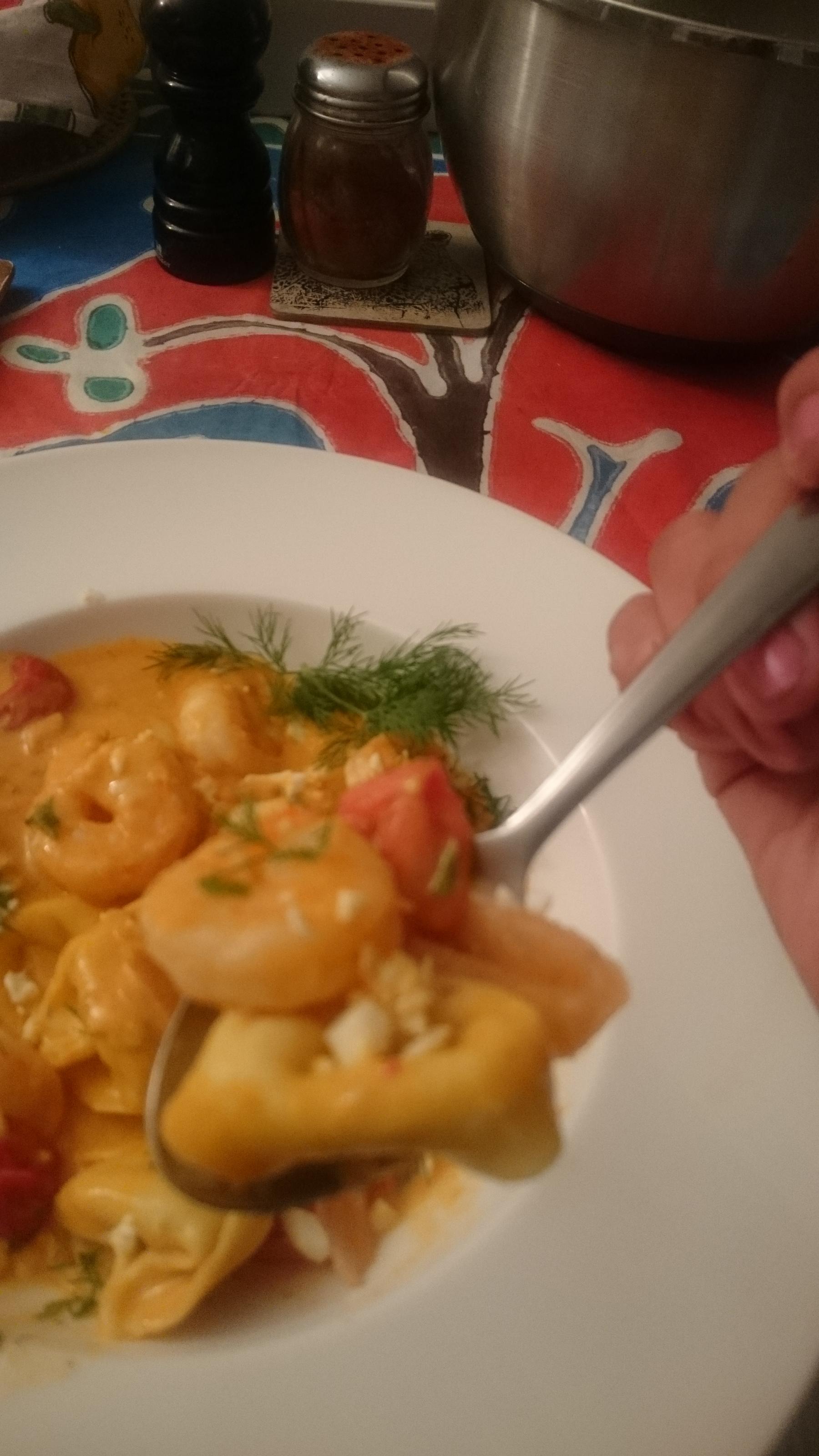 Bilder für Tortellini 4 Formaggi mit Edelschimmelkäse - Rezept