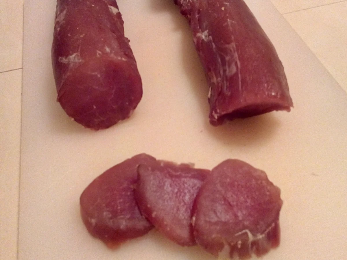 Schweinefilet kalt geräuchert / Räucherling als Paprika und Knoblauch version - Rezept - Bild Nr. 1104