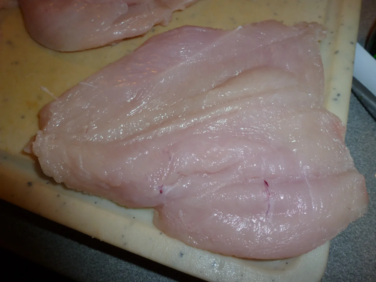 Hähnchenbrustfilet im Speckmantel mit Spinat-Käsefüllung - Rezept - Bild Nr. 1146