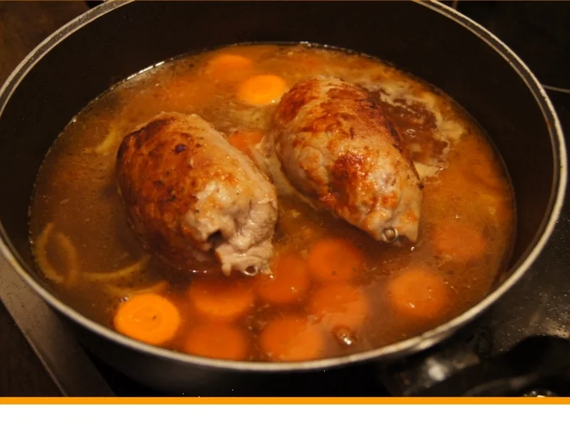 Kalbsrouladen mit Ananas-Apfel-Rotkohl und Tschechischen Hefeteig Klößen - Rezept - Bild Nr. 1113