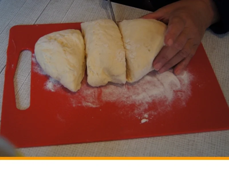 Kalbsrouladen mit Ananas-Apfel-Rotkohl und Tschechischen Hefeteig Klößen - Rezept - Bild Nr. 1129