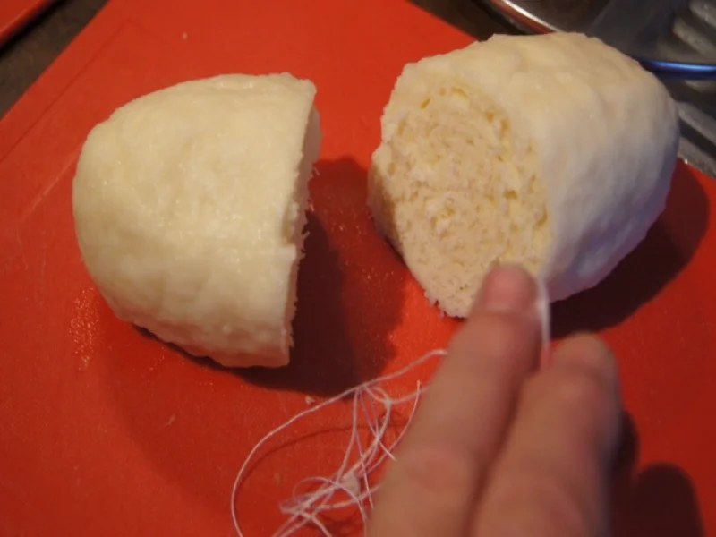 Kalbsrouladen mit Ananas-Apfel-Rotkohl und Tschechischen Hefeteig Klößen - Rezept - Bild Nr. 1132