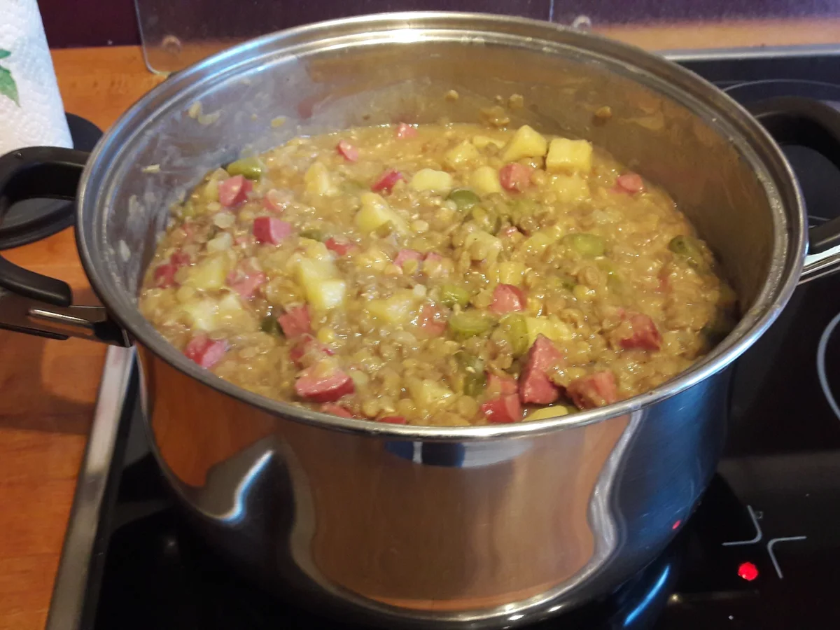 Rezept: Linseneintopf süß-sauer Bild Nr. 1119 Linseneintopf süß-sauer - Rezept - Bild Nr. 1119