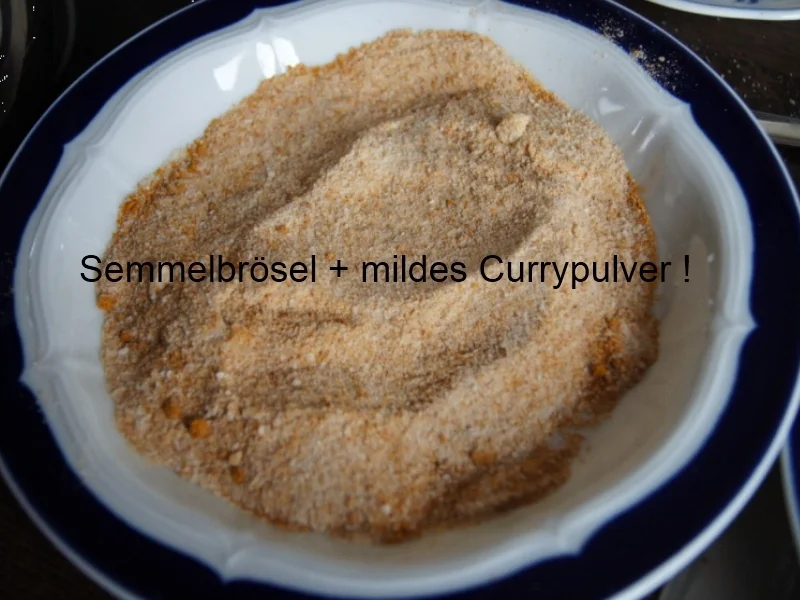 Rezept: Panierte Schweinenackensteaks mit Zwiebelringen, Weißkraut und Kartoffeln Bild Nr. 1143 Panierte Schweinenackensteaks mit Zwiebelringen, Weißkraut und Kartoffeln - Rezept - Bild Nr. 1143