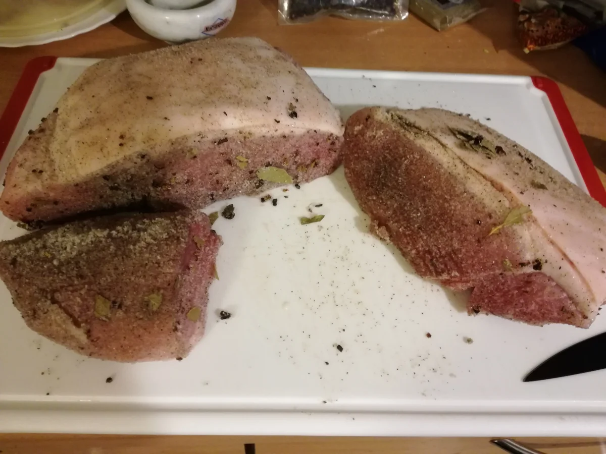 Schinken pögeln und Räuchern - Rezept - Bild Nr. 1136