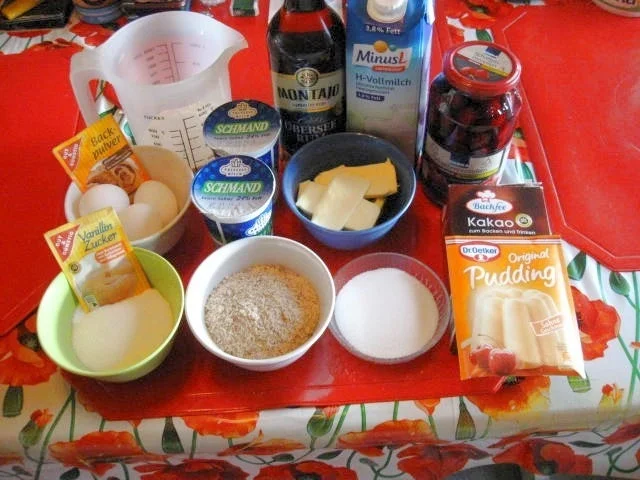 Schoko Kirsch Schmandkuchen - Rezept - Bild Nr. 1155