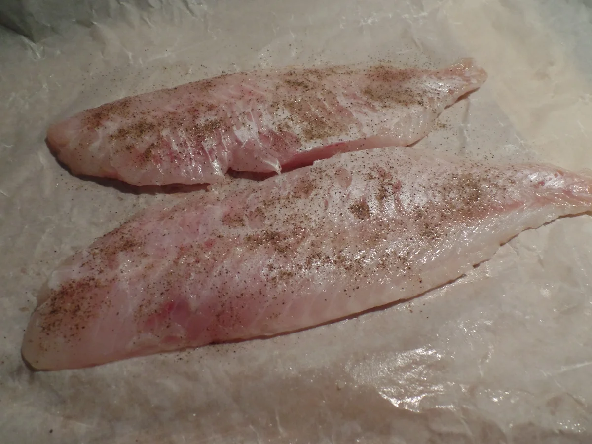 Rotbarsch mit Couscouskruste und Endiviensalat - Rezept - Bild Nr. 1162