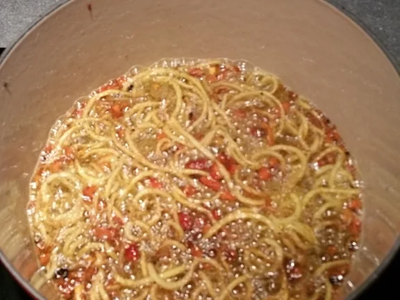 Scharfe Apfelspaghetti als Pausensnack - Rezept - Bild Nr. 4