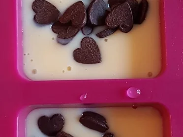 Geeiste Quarkwürfel- mit Eierlikör ein weihnachtliches Dessert - Rezept - Bild Nr. 1191