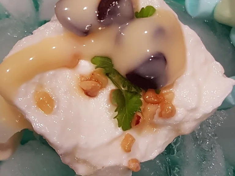 Geeiste Quarkwürfel- mit Eierlikör ein weihnachtliches Dessert - Rezept - Bild Nr. 1196