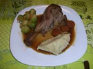 Putenkeule in Rotweinsoße mit Rosenkohl - Rezept - Bild Nr. 1207