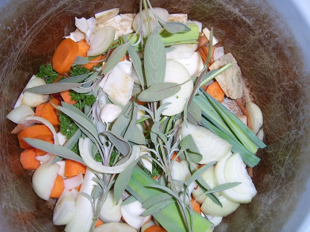 Putenkeule in Rotweinsoße mit Rosenkohl - Rezept - Bild Nr. 1209