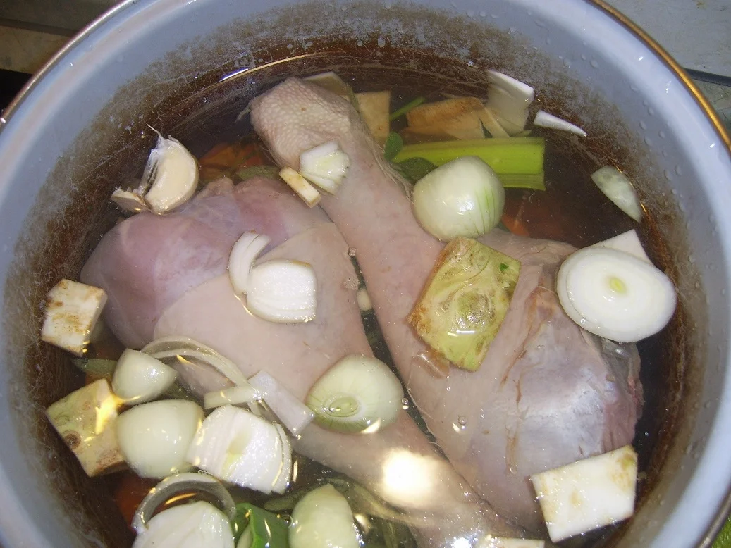 Putenkeule in Rotweinsoße mit Rosenkohl - Rezept - Bild Nr. 1210