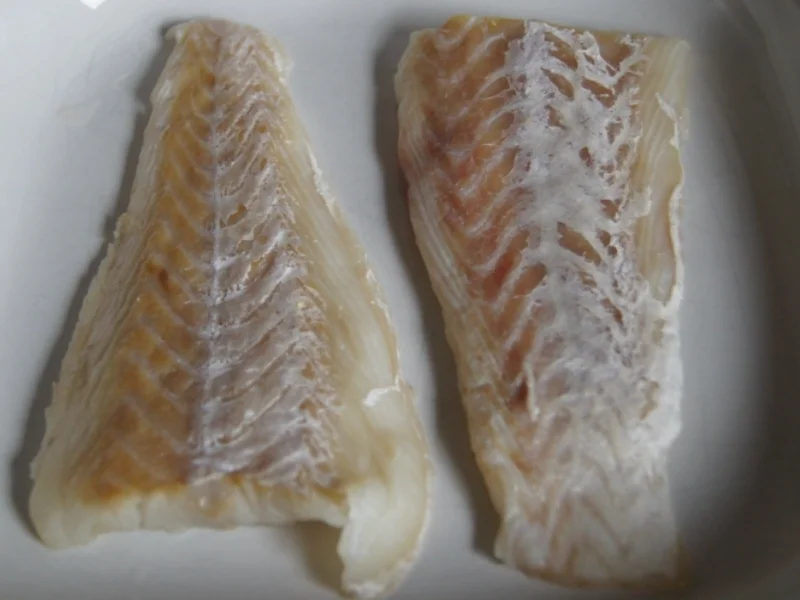 Kabeljau Filet auf Paprika-Gemüsezwiebel-Gemüse - Rezept - Bild Nr. 1197