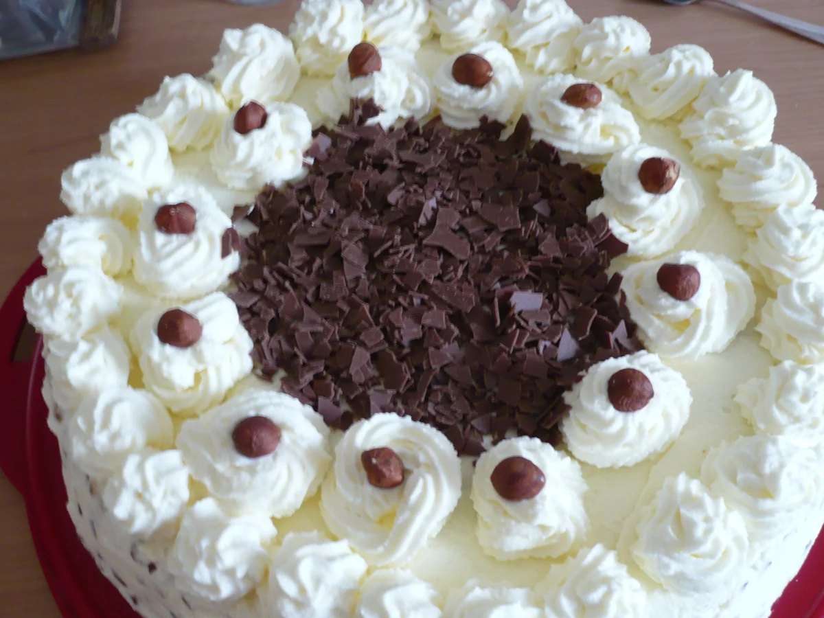 Stracciatella - Nuss - Torte - Rezept - Bild Nr. 1223