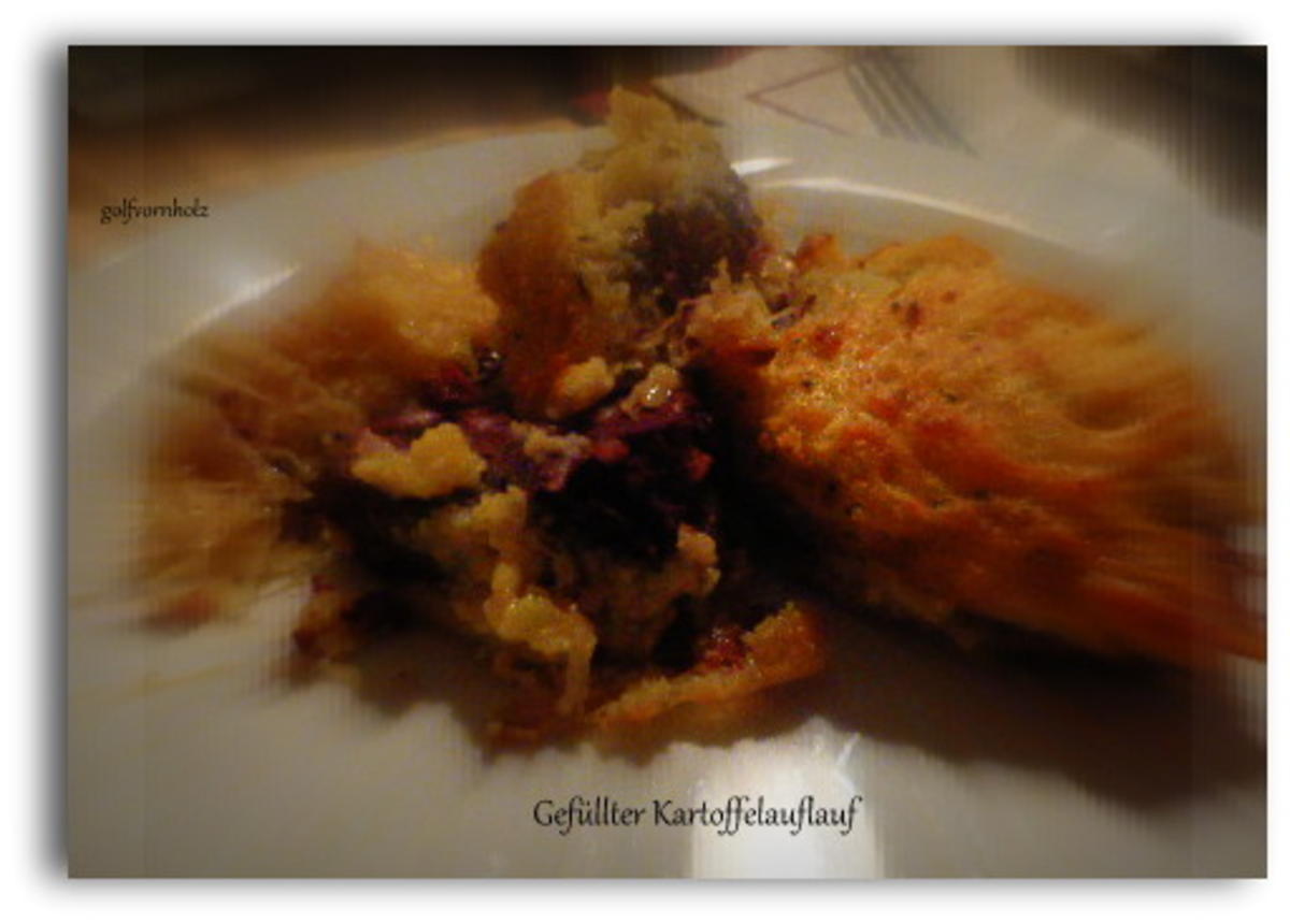 Bilder für Gefüllter Kartoffelauflauf - Rezept