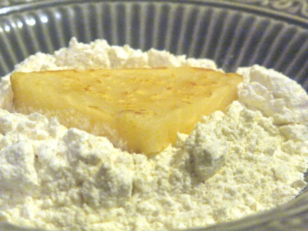 Sellerieschnitzel mit Knobi-Schmand-Dip - Rezept - Bild Nr. 1213