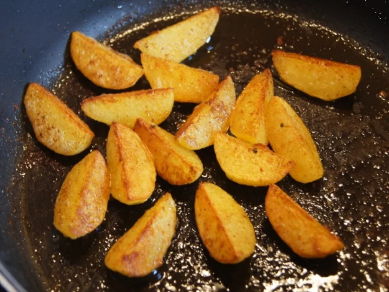 Tofuschnitzel mit Brokkoli und gebratenen Kartoffelspalten - Rezept - Bild Nr. 1220