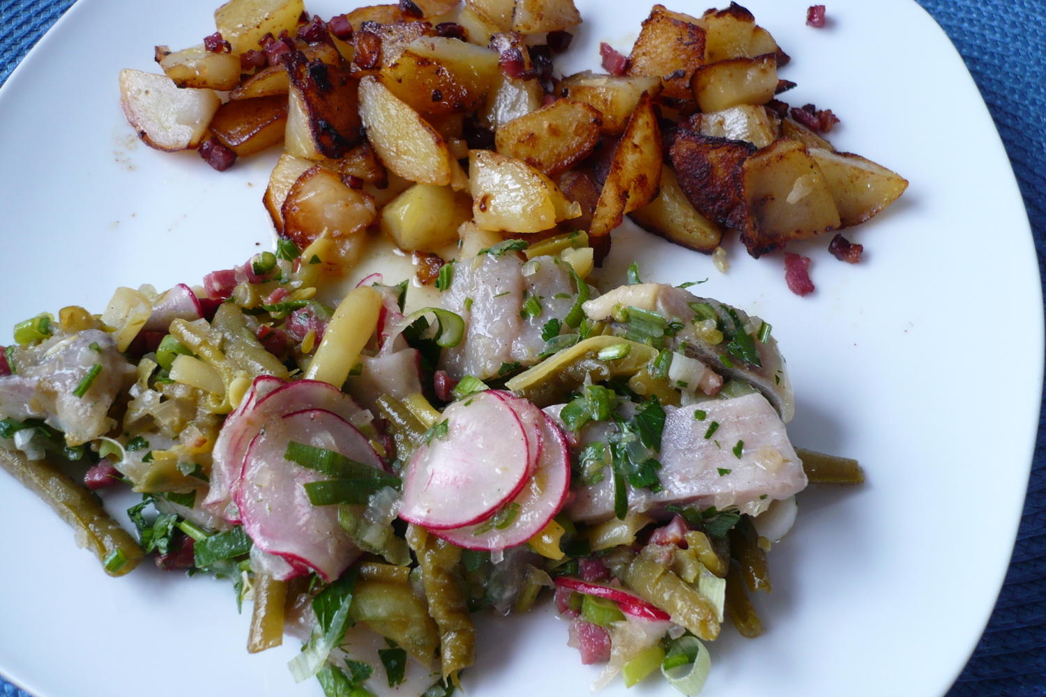 Matjes - Bohnen - Salat - Rezept mit Bild - kochbar.de