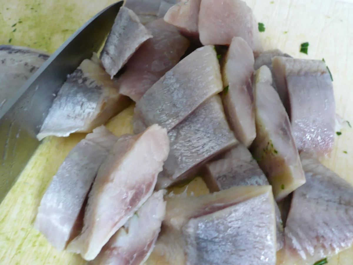 Rezept: Matjes - Bohnen - Salat Bild Nr. 1220 Matjes - Bohnen - Salat - Rezept - Bild Nr. 1220