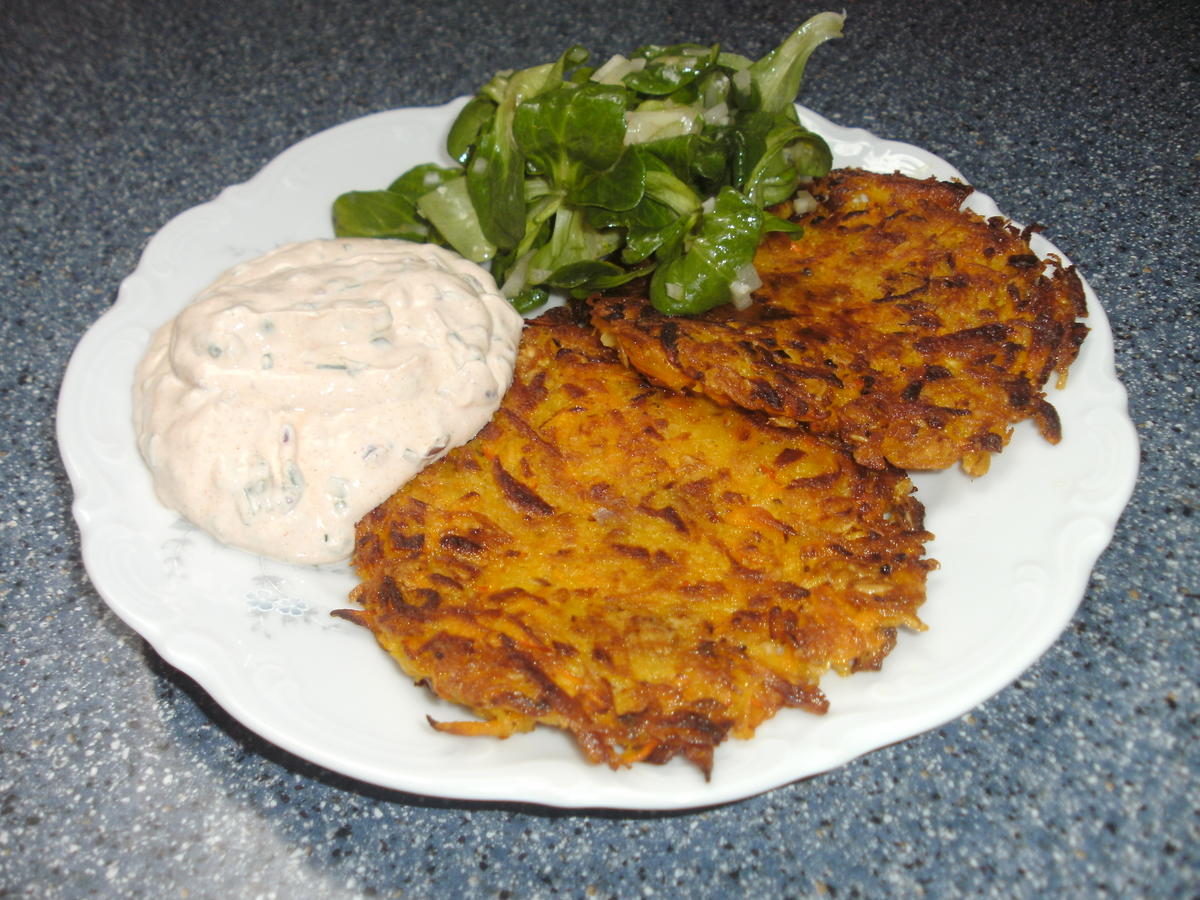 Kürbis-Kartoffelpuffer - Rezept - Bild Nr. 1208