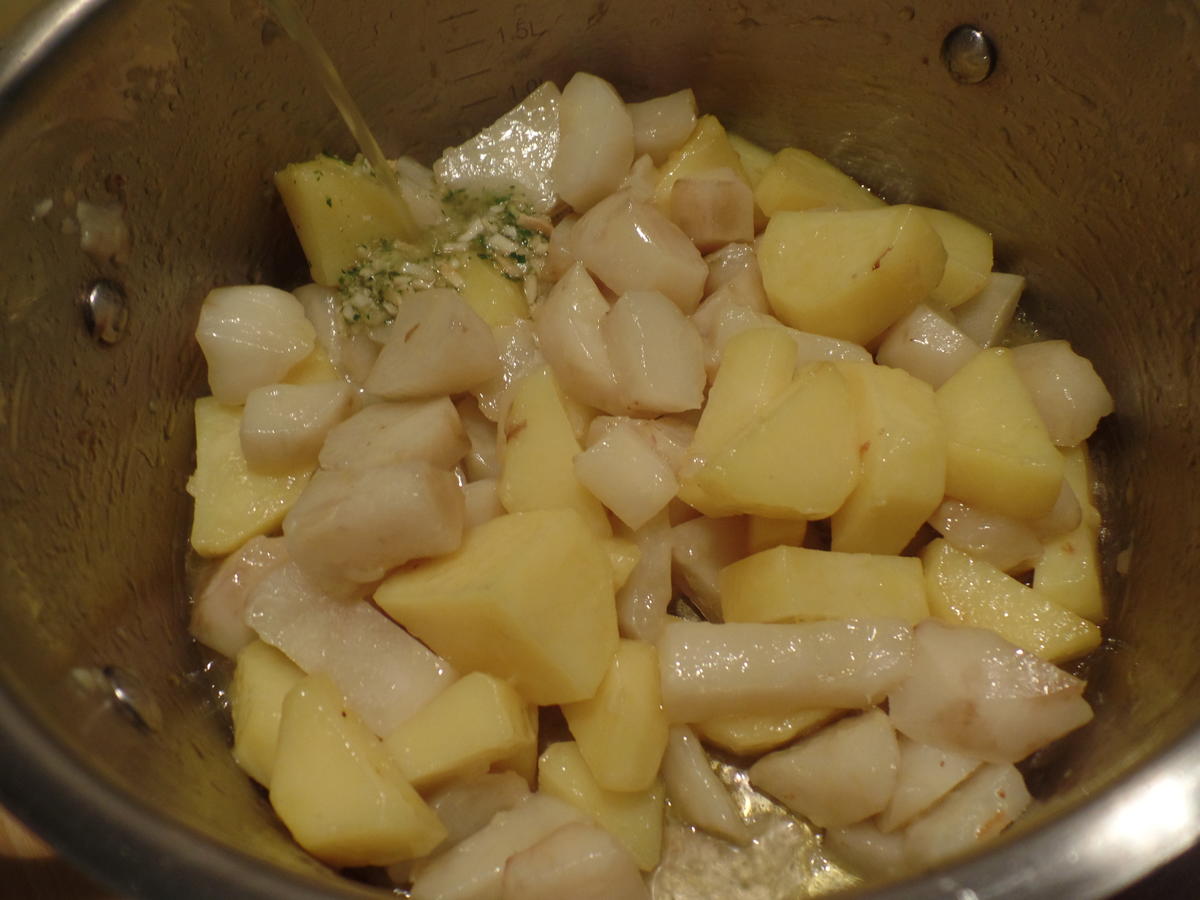Topinambur-Kartoffel-Curry -Suppe - Rezept - Bild Nr. 1212