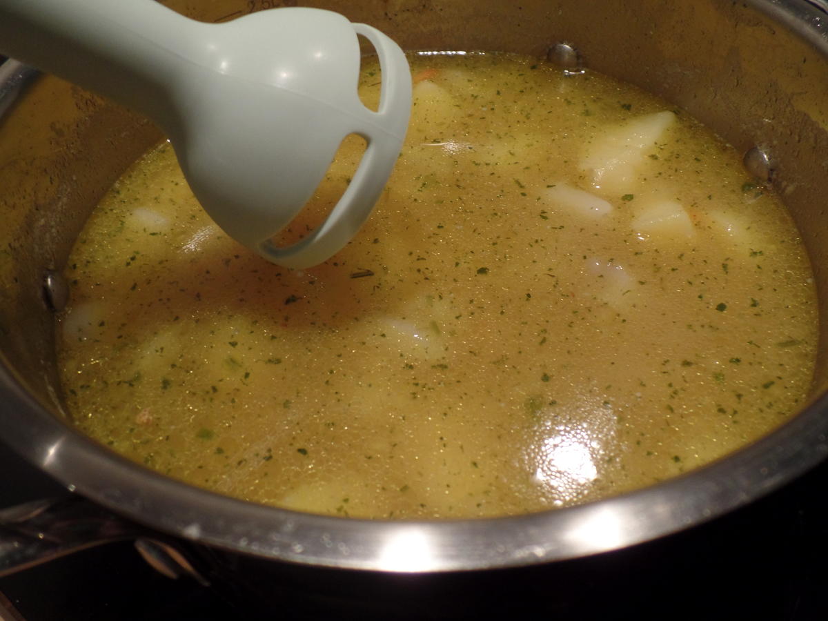 Topinambur-Kartoffel-Curry -Suppe - Rezept - Bild Nr. 1213