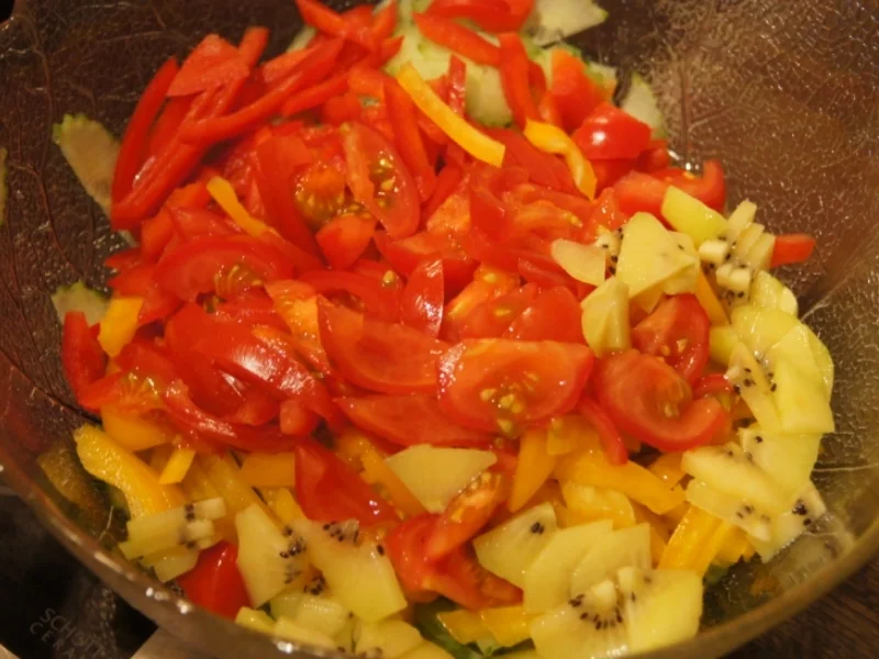 Rezept: Gemischter Salat Bild Nr. 1215 Gemischter Salat - Rezept - Bild Nr. 1215