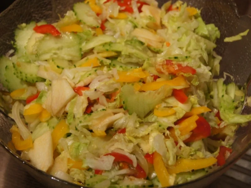 Rezept: Gemischter Salat Bild Nr. 1217 Gemischter Salat - Rezept - Bild Nr. 1217