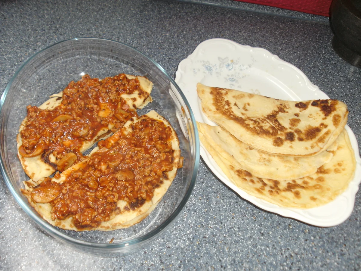 Rezept: Pfannkuchen - Lasagne Bild Nr. 1215 Pfannkuchen - Lasagne - Rezept - Bild Nr. 1215