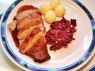 Rezept: Gänsebrust mit Rotkohl ... Bild Nr. 1215 Gänsebrust mit Rotkohl ... - Rezept - Bild Nr. 1215