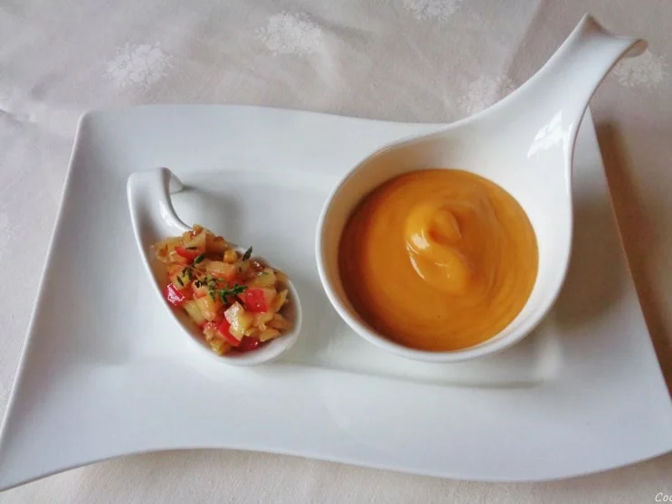 Rezept: Cremige Kokos - Süßkartoffel - Suppe ... Bild Nr. 1215 Cremige Kokos - Süßkartoffel - Suppe ... - Rezept - Bild Nr. 1215